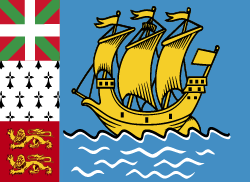 Saint-Pierre and Miquelon flag