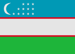 Uzbekistan flag
